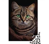 1000 Piece Jigsaw Puzzle for Adults, 70x50cm/1000pcs, Deadly Black Footed Cat, Shared Puzzle Activity, Quiet Home Time And Couples And Families