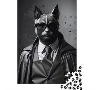 1000 Piece Jigsaw Puzzle for Adults, 70x50cm/1000pcs, Detective Bat Funny, Shared Puzzle Activity, Relaxing Evenings And Weekend Downtime