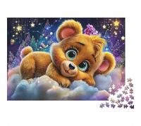 1000 Piece Jigsaw Puzzle for Adults, 70x50cm/1000pcs, Magical Cloud Teddy Bear, Shared Puzzle Activity, Time Around The Table And Time Together