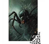 1000 Piece Jigsaw Puzzle for Adults, 70x50cm/1000pcs, The Web of Darkness, Indoor Puzzle Activity, Home Relaxation And Time at Home