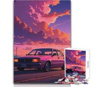 1000 Piece Jigsaw Puzzle for Adults A Boy And His Dream Car Family Fun & Game Night Analysis And Logic Anti-Stress Toys Size 50x75cm