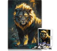 1000 Piece Jigsaw Puzzle for Adults A Lion Surveys Its Domain Family Fun & Game Night Analysis And Logic Anti-Stress Toys Size 50x75cm