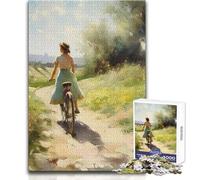 1000 Piece Jigsaw Puzzle for Adults A Ride In The Country Family Fun & Game Night Analysis And Logic Anti-Stress Toys Size 38x26cm