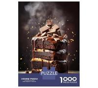 1000 Piece Jigsaw Puzzle for Adults A World of Sweets Cake Jigsaw Toy Wall Decor Difficult Hard Unique Gifts for Birthday And Christmas 70x50cm/1000pcs