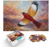 1000 Piece Jigsaw Puzzle for Adults, Abstract Bird Painting in Flight | For longer indoor activities: Adult jigsaw puzzle with 1000 pieces; with the complete challenge to keep the challenge.