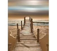 1000 Piece Jigsaw Puzzle for Adults - Abstract Water Leaf Pattern - Flame Guitar - High Definition Printing Puzzle50x70CM