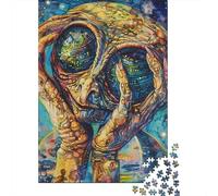 1000 Piece Jigsaw Puzzle for Adults, Alien Art LIX, 52x38cm/1000pcs, Shared Puzzle Activity, Relaxing Evenings And Friends And Family