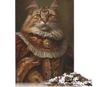 1000 Piece Jigsaw Puzzle for Adults American Bobtail Cat Puzzles 1000 Pieces Paper Board Jigsaw- Relax Puzzles Games-Brain Teaser Puzzle 38x26cm/1000pcs