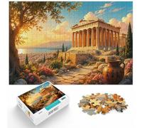 1000 Piece Jigsaw Puzzle for Adults, Ancient Greece Glory | For winter weekends: Adult jigsaw puzzle with 1000 pieces; for family downtime during the festive period.