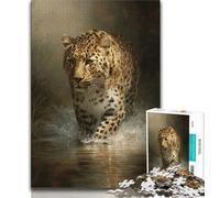 1000 Piece Jigsaw Puzzle for Adults And Teenagers Animal Cheetah Adult Puzzles,Game Toys Every Piece Is Unique - Challenging Family Fun Game (size 75x50cm)