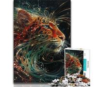 1000 Piece Jigsaw Puzzle for Adults And Teenagers Animal Leopard Puzzles,Educational Games DIY Toys Great Gifts And Toys 75x50cm