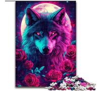 1000 Piece Jigsaw Puzzle for Adults And Teenagers Animal Wolf, Elephant Toy Intellectual Game Birthday Present, Gifts, Wall Art for Ages 14+ 26x38cm