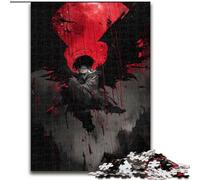 1000 Piece Jigsaw Puzzle for Adults And Teenagers Anime Demon Angel, Stress Relief with Fully Interlocking Randomly Shaped Pieces for And 14 Years Old (Size 26x38cm)
