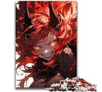 1000 Piece Jigsaw Puzzle for Adults And Teenagers Anime Demon Girl Adult Puzzles,Home Decoration Toys for Age 14 Years Up (26x38cm)