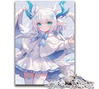1000 Piece Jigsaw Puzzle for Adults And Teenagers Anime Dragon Girl 1000 Pieces for Adults,Staycation Kill Time with Fully Interlocking Randomly Shaped Pieces (50x75cm)