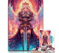 1000 Piece Jigsaw Puzzle for Adults And Teenagers Anime Female Warrior Adult Puzzles,Game Toys Every Piece Is Unique - Challenging Family Fun Game (size 75x50cm)