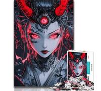 1000 Piece Jigsaw Puzzle for Adults And Teenagers Anime Flying Dragon Girl,Stress Reliever Staycation Kill Time Wishlist with Santa Claus 38x26cm