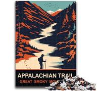 1000 Piece Jigsaw Puzzle for Adults And Teenagers Appalachian Trail Puzzles for Teenagers,Birthday Present, Gifts, Wall Art for Age 14 Years Up (50x75cm)