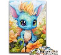 1000 Piece Jigsaw Puzzle for Adults And Teenagers Art Dragon Baby Puzzles for Teenagers,with Matching Poster And Trivia Sheet for Ages 14+ (50x75cm)
