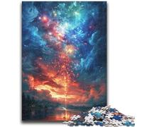 1000 Piece Jigsaw Puzzle for Adults And Teenagers Art Fantastic Scenery for And from 14 Years And over Play Toys Because It Is Ideal As A Gift for The Whole Family 50x75cm