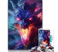 1000 Piece Jigsaw Puzzle for Adults And Teenagers Astral Dragons Fury 1000 Pieces for Teenagers,learning Educational Is Ideal As A Gift for The Whole Family (size 75x50cm)