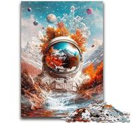 1000 Piece Jigsaw Puzzle for Adults And Teenagers Astronaut Mountains Teenager Jigsaw,Birthday Gift Idea for Adults, Family Game And Hobby (50x75cm)