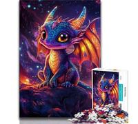 1000 Piece Jigsaw Puzzle for Adults And Teenagers Baby Dragon Teenager Puzzles,Family Educational Games Home Decoration Gift (size 38x26cm)