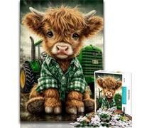 1000 Piece Jigsaw Puzzle for Adults And Teenagers Baby Yak Puzzles for Teenagers,Birthday Present, Gifts, Wall Art for Age 14 Years Up 75x50cm