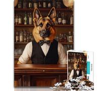 1000 Piece Jigsaw Puzzle for Adults And Teenagers Bar Collie,Challenging Game And Family Play with Matching Poster And Trivia Sheet (38x26cm)