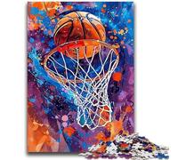 1000 Piece Jigsaw Puzzle for Adults And Teenagers Basketball 1000 Piece Puzzle,is Ideal As Gifts for The Whole Family for Age 14 (26x38cm)