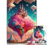 1000 Piece Jigsaw Puzzle for Adults And Teenagers Candyland for Kids Room Teenager Jigsaw,Fun Present & Activity for Home,Toy for Rainy Days 38x26cm