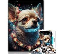 1000 Piece Jigsaw Puzzle for Adults And Teenagers Chihuahua Dog 1000 Pieces for Teenagers,learning Educational Is Ideal As A Gift for The Whole Family (size 75x50cm)