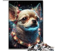 1000 Piece Jigsaw Puzzle for Adults And Teenagers Chihuahua Dog, for 14+ Challenging Game As A Gift for The Whole Family And Friends (Size 26x38cm)