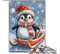 1000 Piece Jigsaw Puzzle for Adults And Teenagers Christmas Penguin, Elephant Toy Intellectual Game Birthday Present, Gifts, Wall Art for Ages 14+ 50x75cm