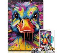 1000 Piece Jigsaw Puzzle for Adults And Teenagers Colorful Art Ducks 1000 Pieces for Adults,learning Educational for Is Ideal As A Gift for The Whole Family (size 38x26cm)