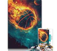 1000 Piece Jigsaw Puzzle for Adults And Teenagers Colorful Basketball 1000 Pieces for Teenagers,learning Educational Is Ideal As A Gift for The Whole Family (size 38x26cm)