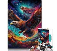 1000 Piece Jigsaw Puzzle for Adults And Teenagers Colorful Eagle Teenager Puzzles,Family Educational Games Home Decoration Gift (size 38x26cm)