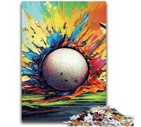 1000 Piece Jigsaw Puzzle for Adults And Teenagers Colorful Golf Teenager Jigsaw,Fun Present & Activity for Home,Toy for Rainy Days (50x75cm)