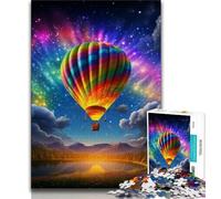 1000 Piece Jigsaw Puzzle for Adults And Teenagers Colourful Hot Air Balloons Puzzles for Adults,Relax Games Is Ideal As A Gift for The Whole Family (size 38x26cm)