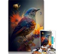 1000 Piece Jigsaw Puzzle for Adults And Teenagers Colourful Hummingbird Bird 1000 Pieces for Adults,learning Educational for Is Ideal As A Gift for The Whole Family (size 38x26cm)