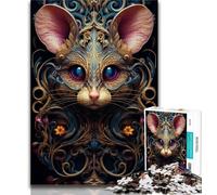 1000 Piece Jigsaw Puzzle for Adults And Teenagers Colourful Mouse Teenager Puzzles,Family Educational Games Home Decoration Gift (size 75x50cm)