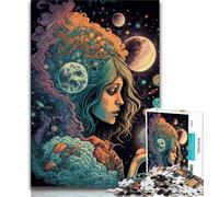 1000 Piece Jigsaw Puzzle for Adults And Teenagers Cosmic High 1000 Pieces for Adults,learning Educational for Is Ideal As A Gift for The Whole Family (size 38x26cm)