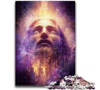 1000 Piece Jigsaw Puzzle for Adults And Teenagers Cosmic Jesus Educational Family Game Is Ideal As Gifts for The Whole Family for 14+ 26x38cm