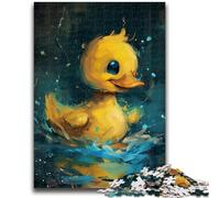 1000 Piece Jigsaw Puzzle for Adults And Teenagers Cute Little Yellow Duck Educational Family Game Is Ideal As Gifts for The Whole Family for 14+ 50x75cm