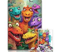 1000 Piece Jigsaw Puzzle for Adults And Teenagers Dinosaur Teenager Puzzles,Family Educational Games Home Decoration Gift (size 75x50cm)