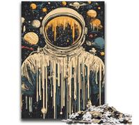 1000 Piece Jigsaw Puzzle for Adults And Teenagers Fantasy Astronaut Teenager Jigsaw,Fun Present & Activity for Home,Toy for Rainy Days (26x38cm)