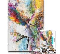 1000 Piece Jigsaw Puzzle for Adults And Teenagers Fantasy Ballerina Puzzles,Challenging Game Gifts for Is Ideal As A Gift for The Whole Family 50x75cm
