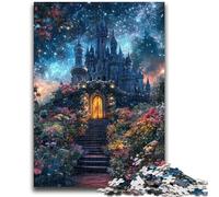 1000 Piece Jigsaw Puzzle for Adults And Teenagers Fantasy Castle Adult Puzzles,Home Decoration Toys for Age 14 Years Up (26x38cm)