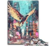 1000 Piece Jigsaw Puzzle for Adults And Teenagers Fantasy Eagle Adult Puzzles,Quiz Game Wall Decoration Unique Birthday And Xmas Gifts (38x26cm)
