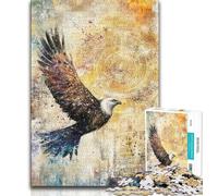 1000 Piece Jigsaw Puzzle for Adults And Teenagers Fantasy Eagle Jigsaw,Educational Games Home Decoration Unique Home Decor And Gifts (size 38x26cm)